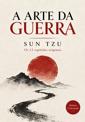 Ilustração autoral para a síntese de A Arte da Guerra