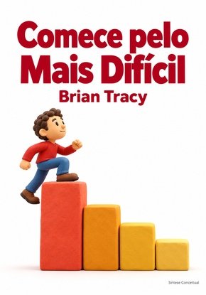 Ilustração autoral para a síntese de Comece pelo Mais Dificil