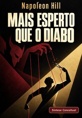 Ilustração autoral para a síntese de Mais Esperto que o Diabo