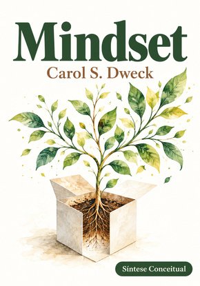 Ilustração autoral para a síntese de Mindset