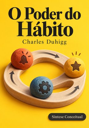 Ilustração autoral para a síntese de O Poder do Hábito
