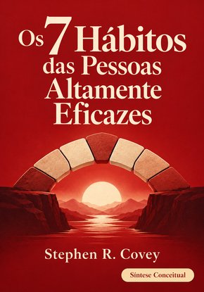 Ilustração autoral para a síntese de Os 7 Hábitos das Pessoas Altamente Eficazes