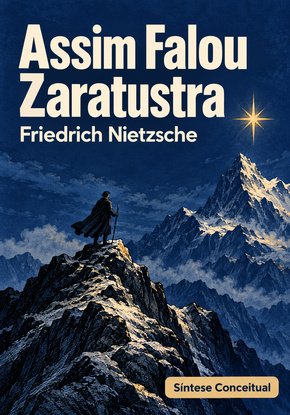 Ilustração autoral para a síntese de Assim falou Zaratustra