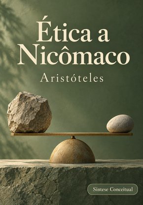 Ilustração autoral para a síntese de Ética a Nicômaco