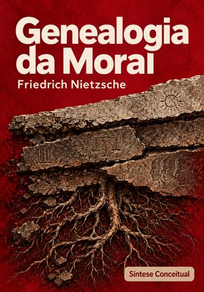 Ilustração autoral para a síntese de Genealogia da moral