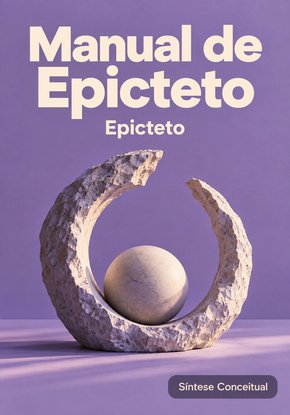 Ilustração autoral para a síntese de Manual de Epicteto