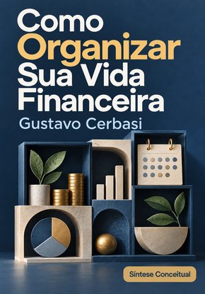 Ilustração autoral para a síntese de Como Organizar Sua Vida Financeira