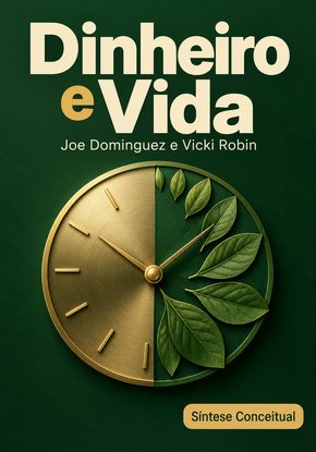 Ilustração autoral para a síntese de Dinheiro e Vida
