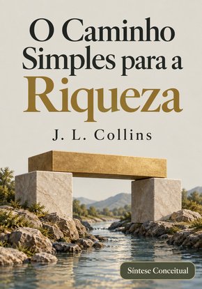 Ilustração autoral para a síntese de O Caminho Simples para a Riqueza