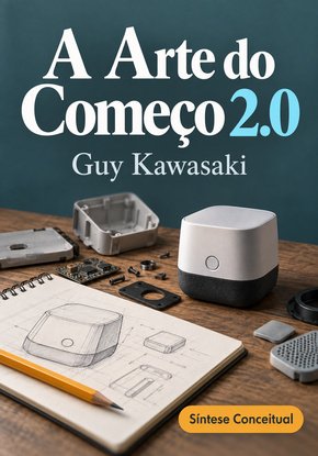Ilustração autoral para a síntese de A arte do começo 2.0