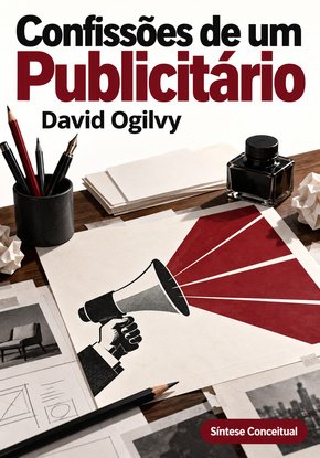 Ilustração autoral para a síntese de Confissões de um publicitário