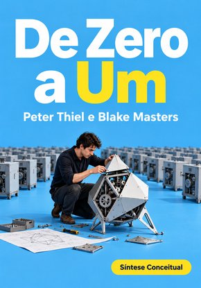 Ilustração autoral para a síntese de De zero a um