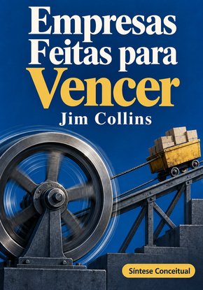 Ilustração autoral para a síntese de Empresas feitas para vencer