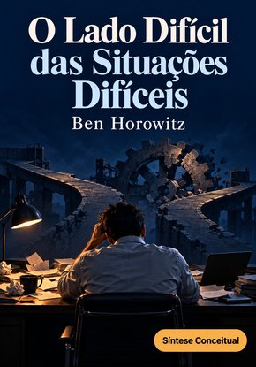 Ilustração autoral para a síntese de O lado difícil das situações difíceis