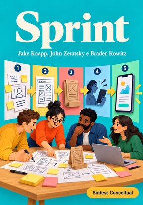 Ilustração autoral para a síntese de Sprint