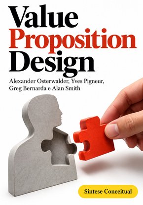 Ilustração autoral para a síntese de Value Proposition Design