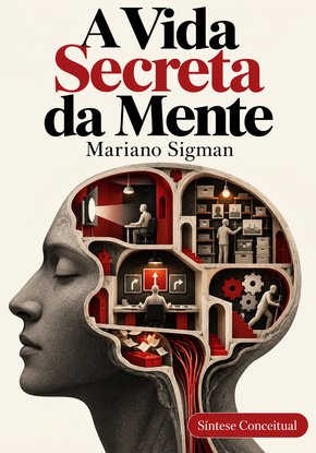 Ilustração autoral para a síntese de A vida secreta da mente