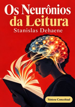 Ilustração autoral para a síntese de Os Neurônios da Leitura