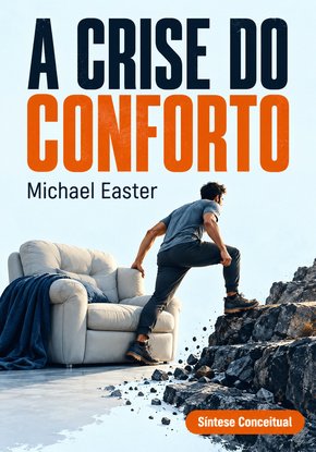 Ilustração autoral para a síntese de A crise do conforto