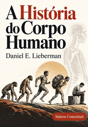 Ilustração autoral para a síntese de A história do corpo humano