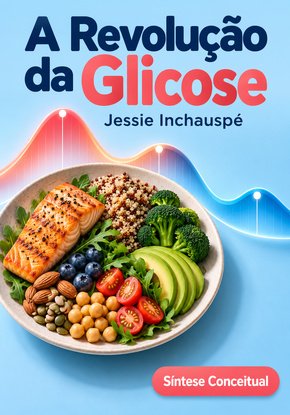 Ilustração autoral para a síntese de A revolução da glicose