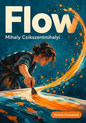 Ilustração autoral para a síntese de Flow