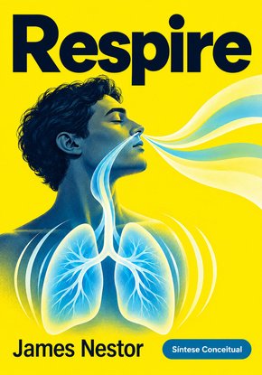 Ilustração autoral para a síntese de Respire